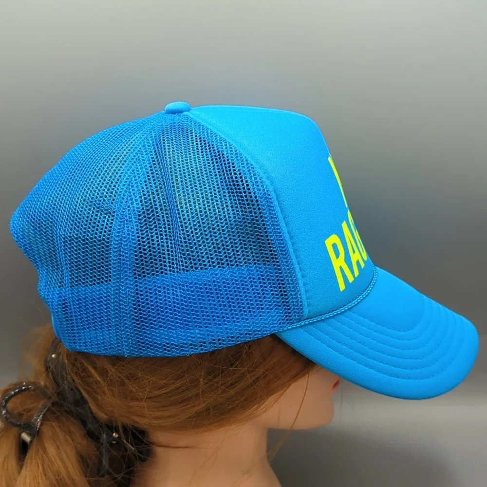No Ragrets Hat We're The Millers Movie Cap Blue Mesh Rope Foam Snapback Otto